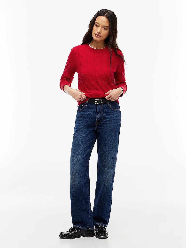 Pull Tommy Hilfiger Pull femme torsadé en laine EU - vue 10
